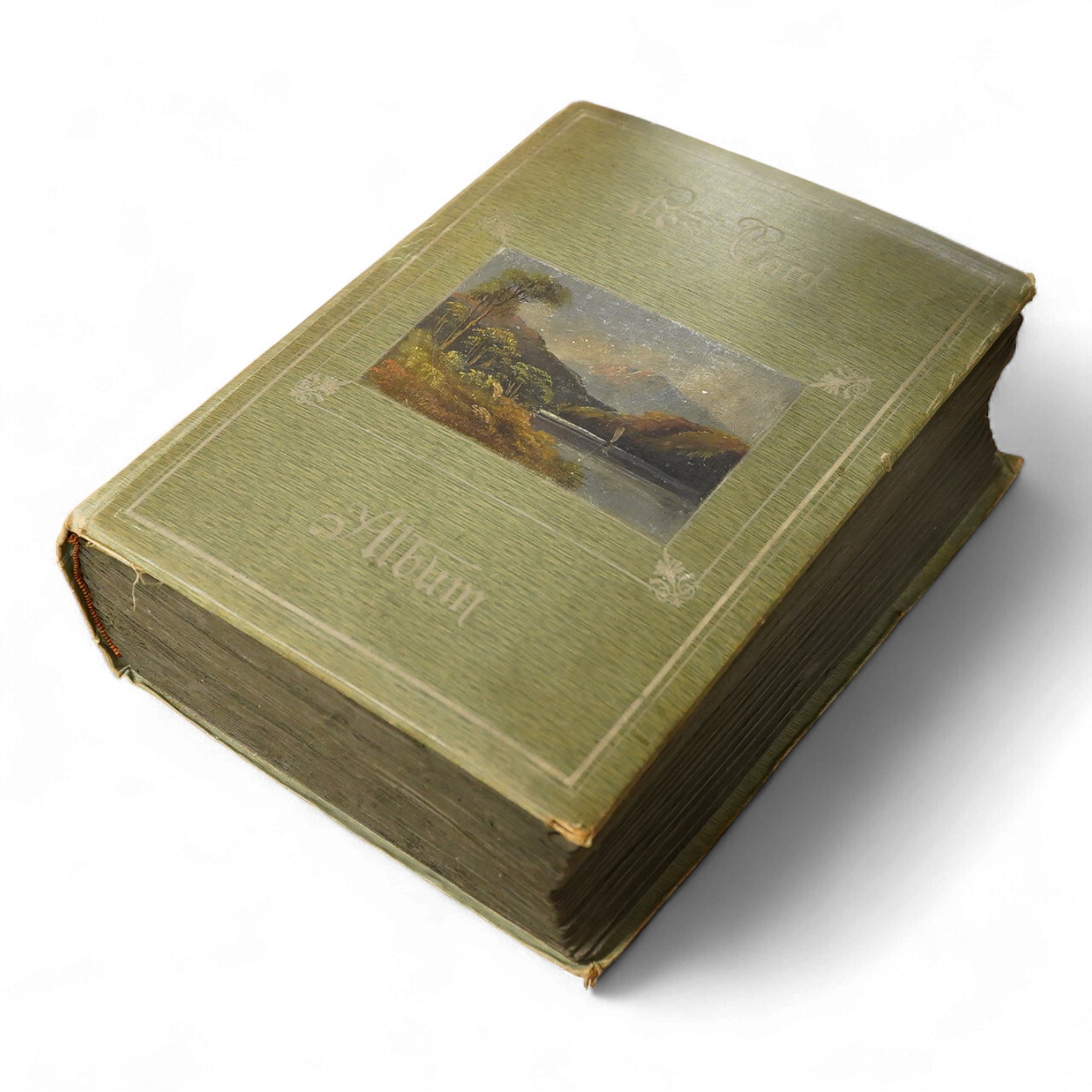 An album of Edwardian and later postcards